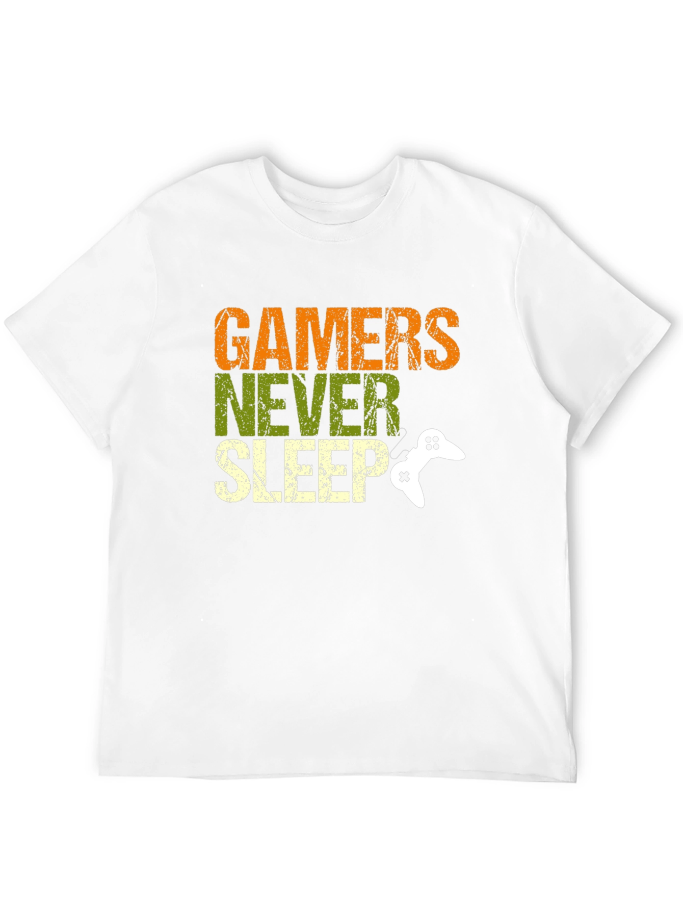 Gamers Never Sleep Graphic T-Shirt