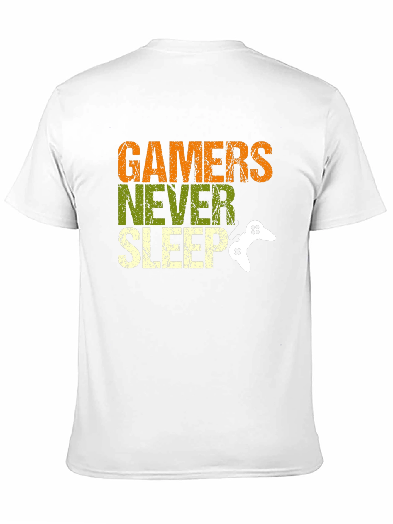 Gamers Never Sleep Graphic T-Shirt