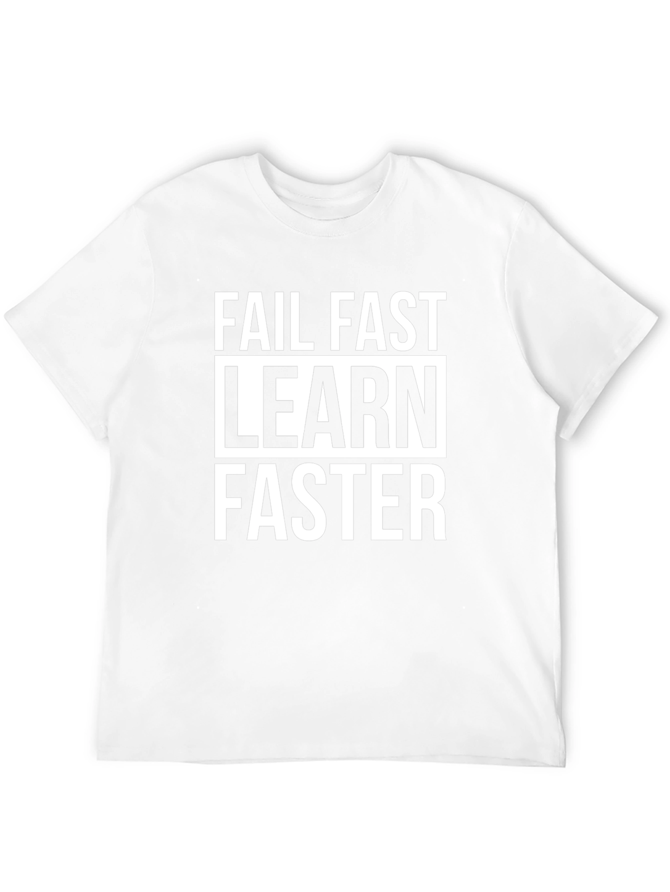 Fail Fast Learn Faster Graphic Tee