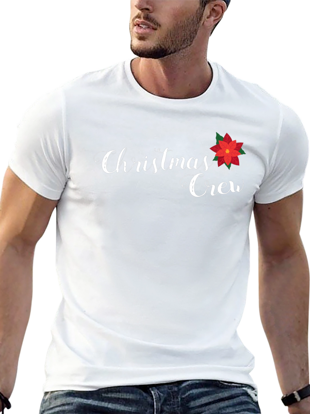 Christmas Crew Holiday Graphic T-Shirt