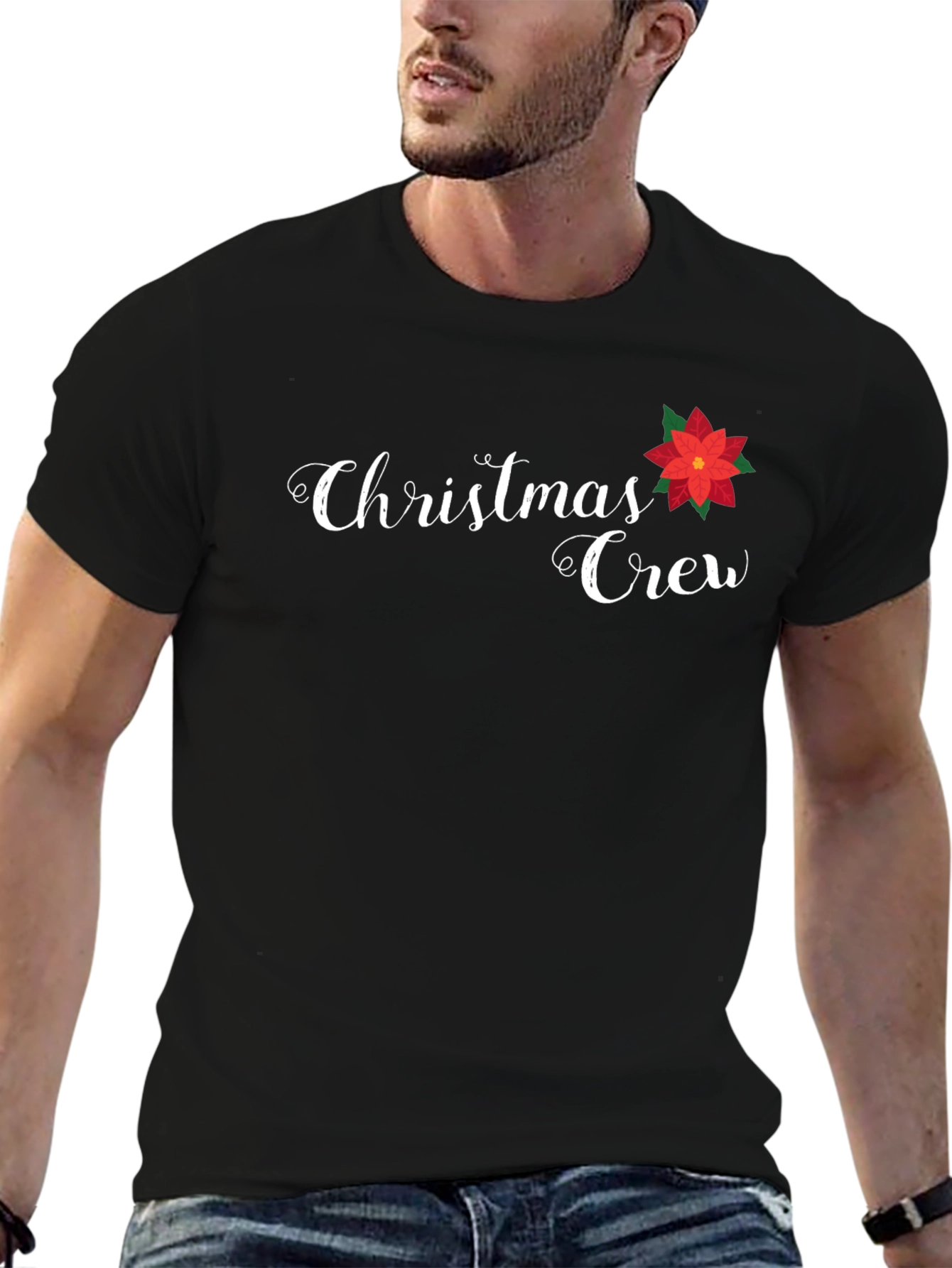 Christmas Crew Holiday Graphic T-Shirt