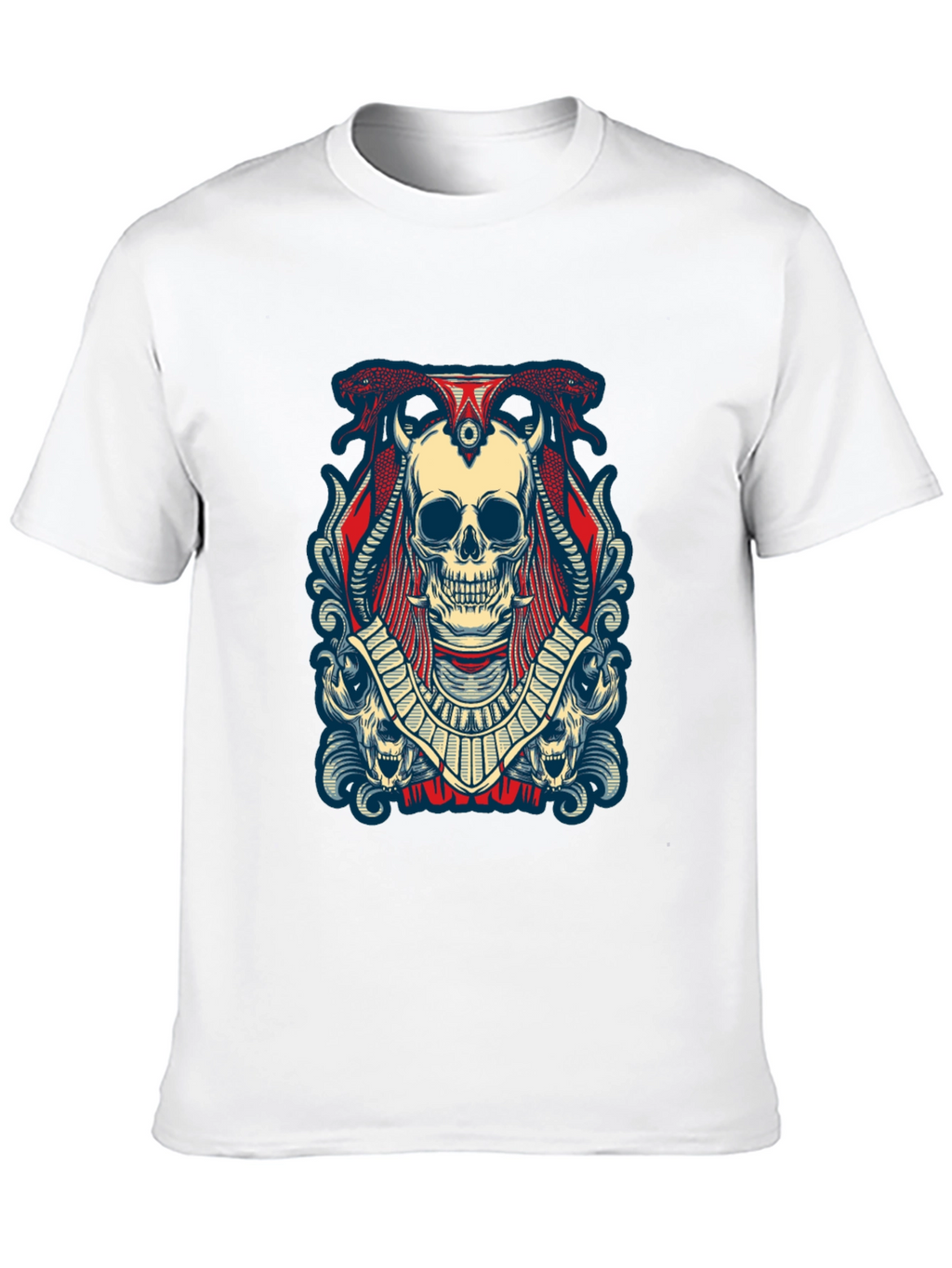 Skull Graphic Black Tee Shirt