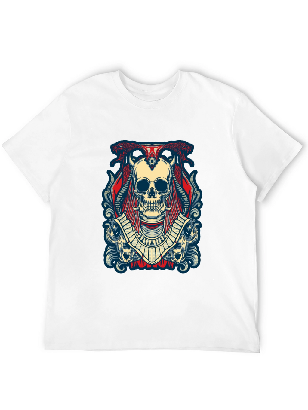 Skull Graphic Black Tee Shirt