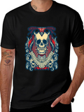 Skull Graphic Black Tee Shirt