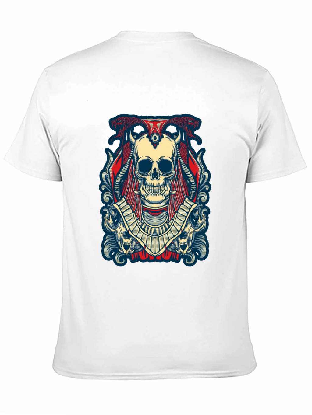 Skull Graphic Black Tee Shirt