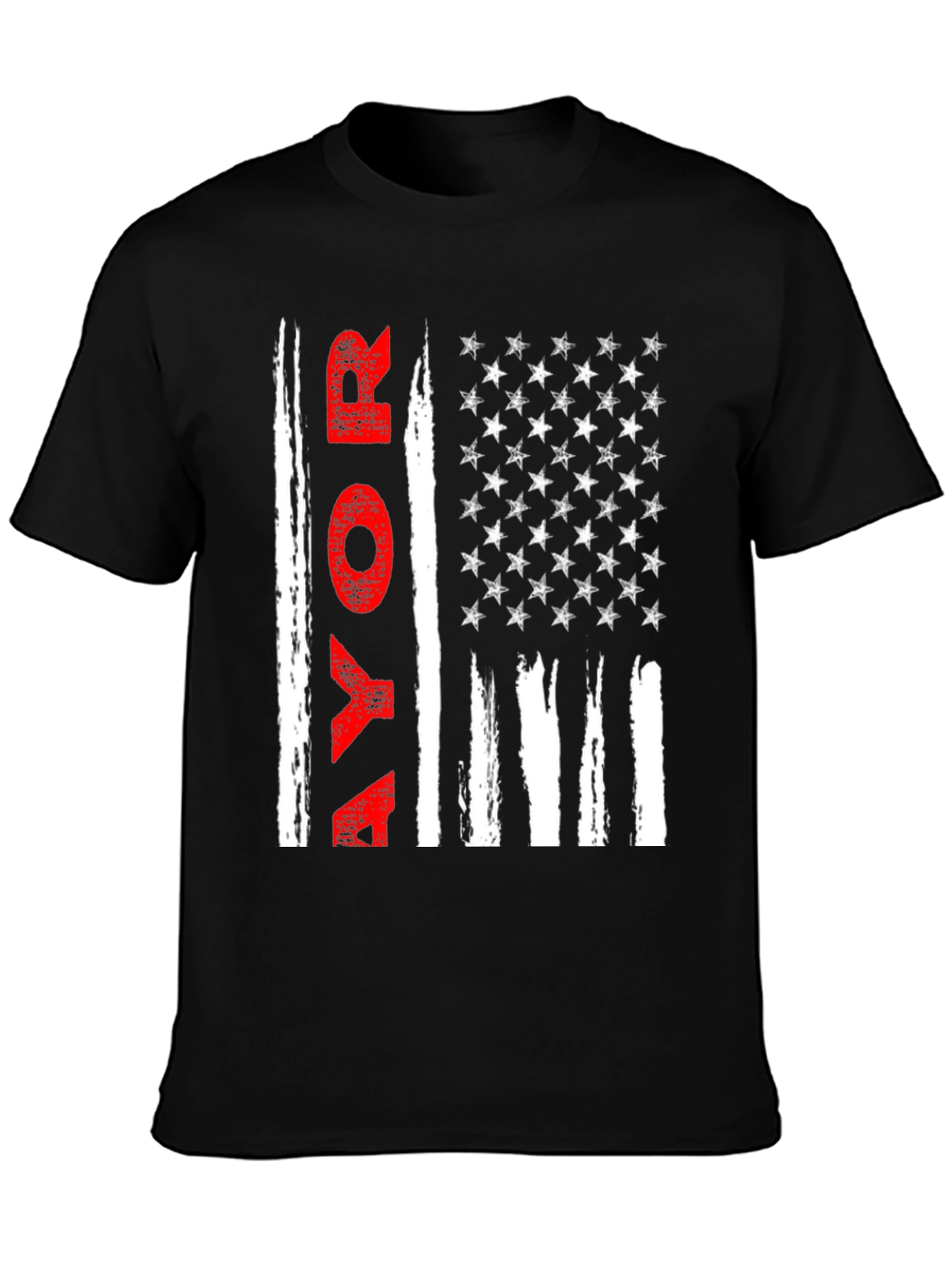 Vote T-Shirt - Patriotic American Flag Design