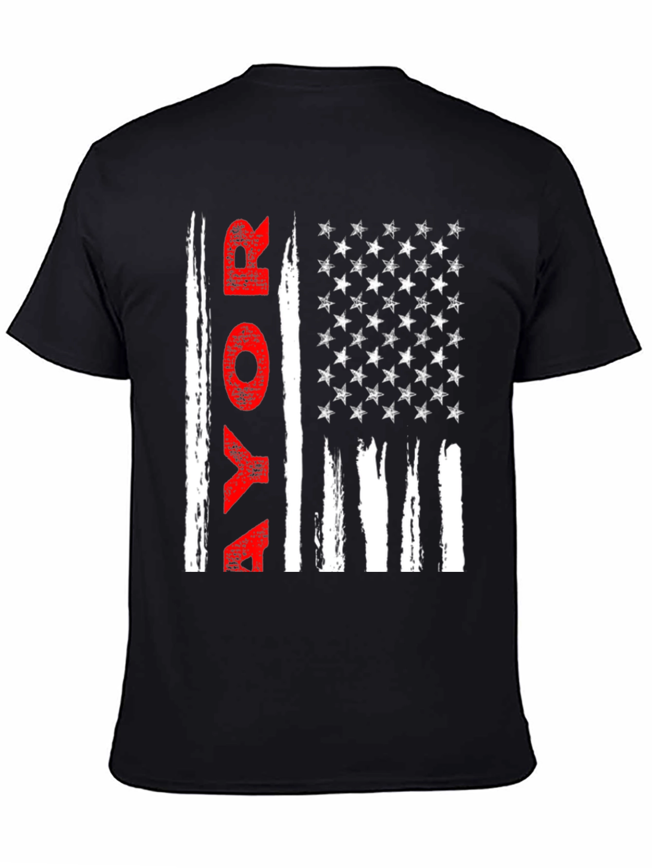 Vote T-Shirt - Patriotic American Flag Design
