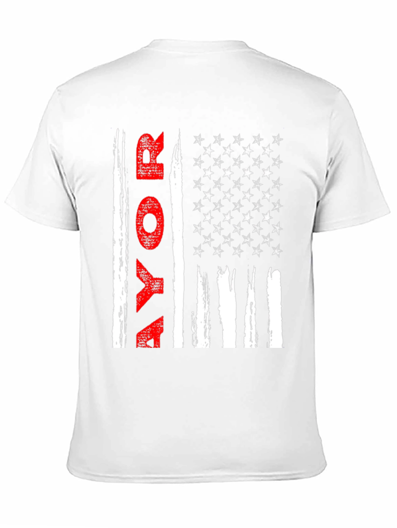 Vote T-Shirt - Patriotic American Flag Design