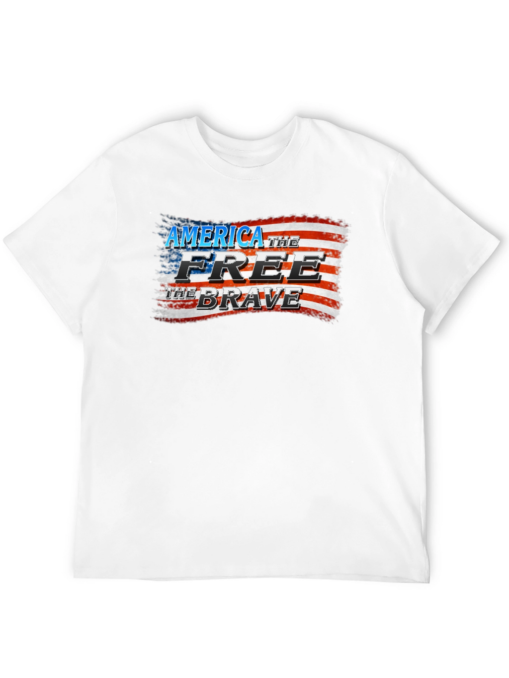 America the Free & Brave Graphic Tee