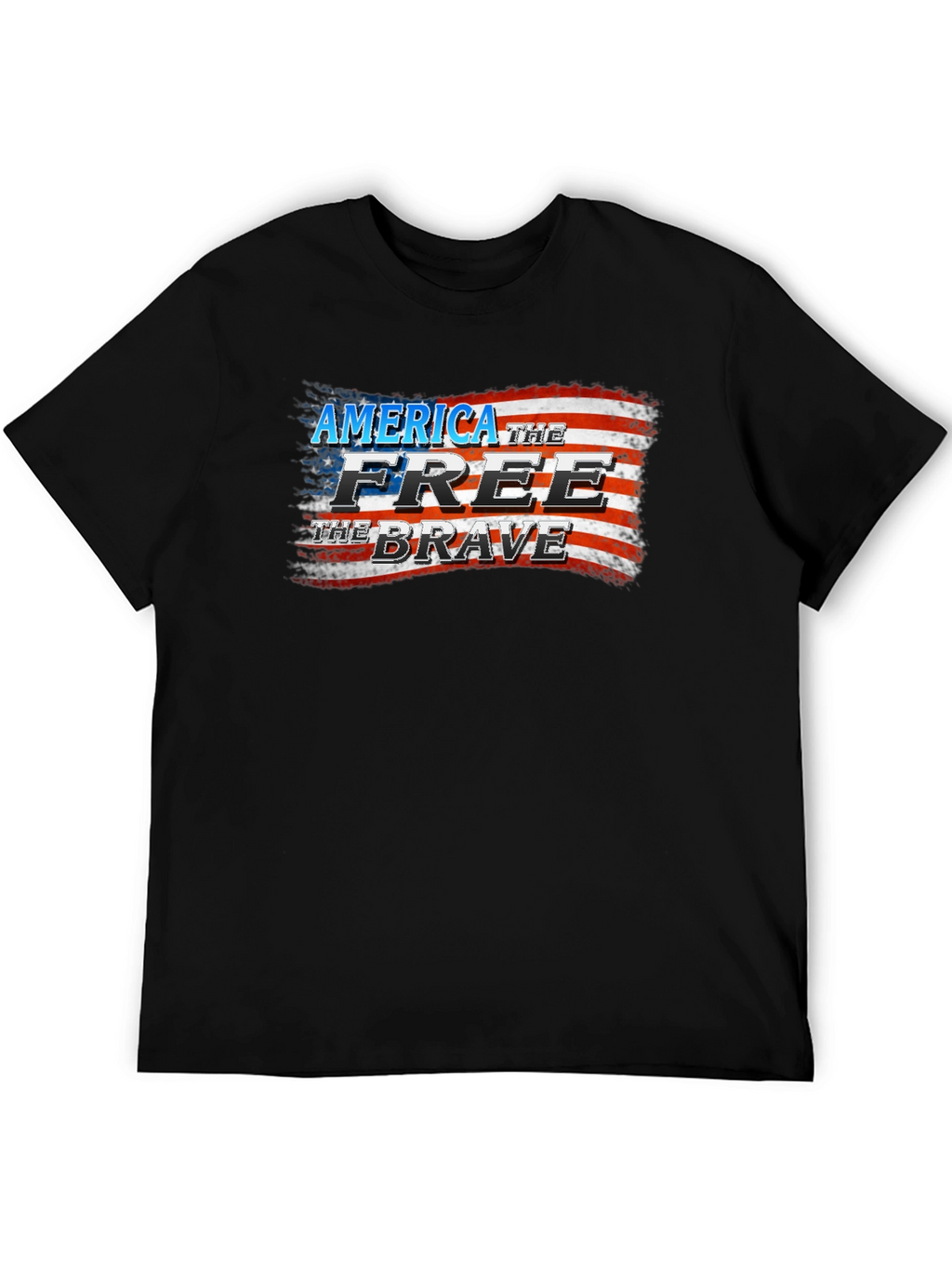America the Free & Brave Graphic Tee