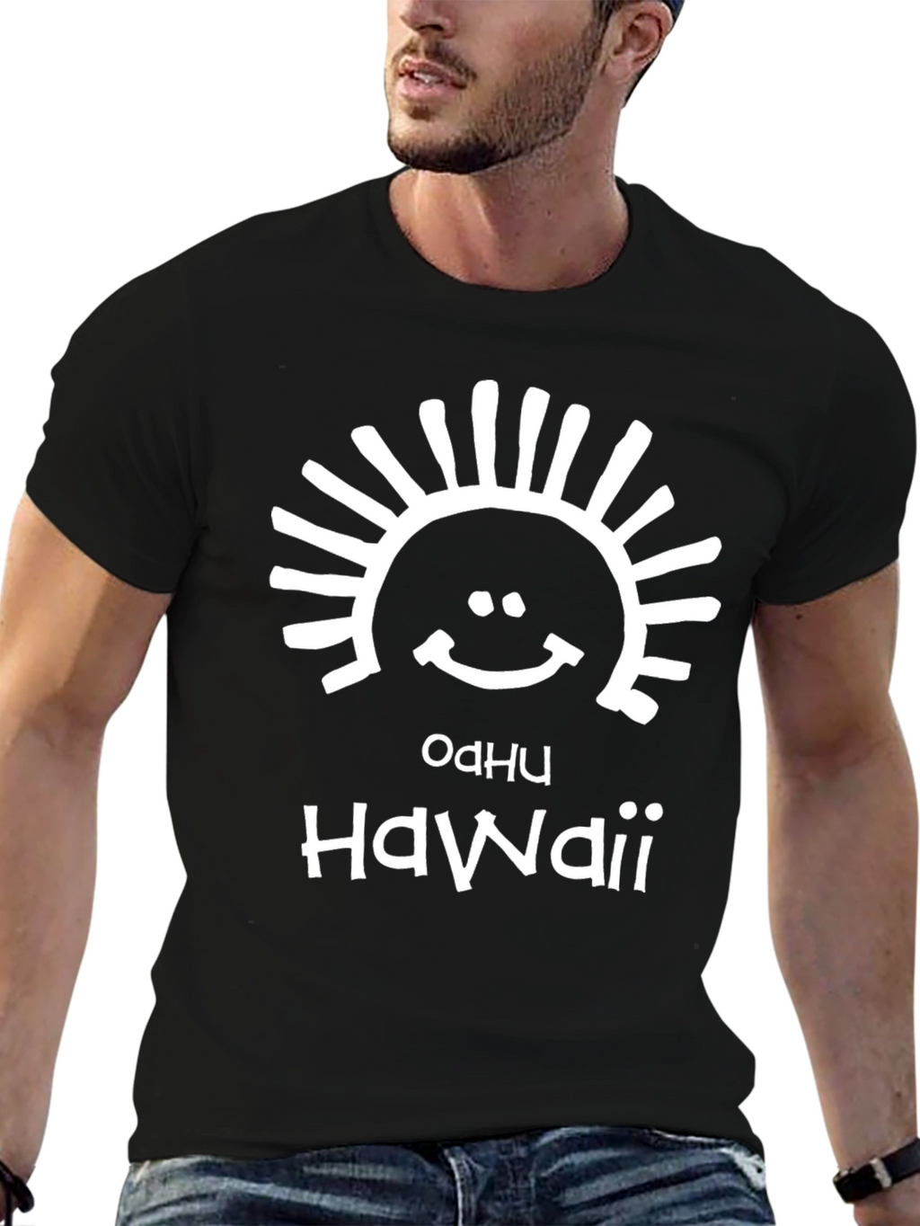Oahu Hawaii Graphic T-Shirt