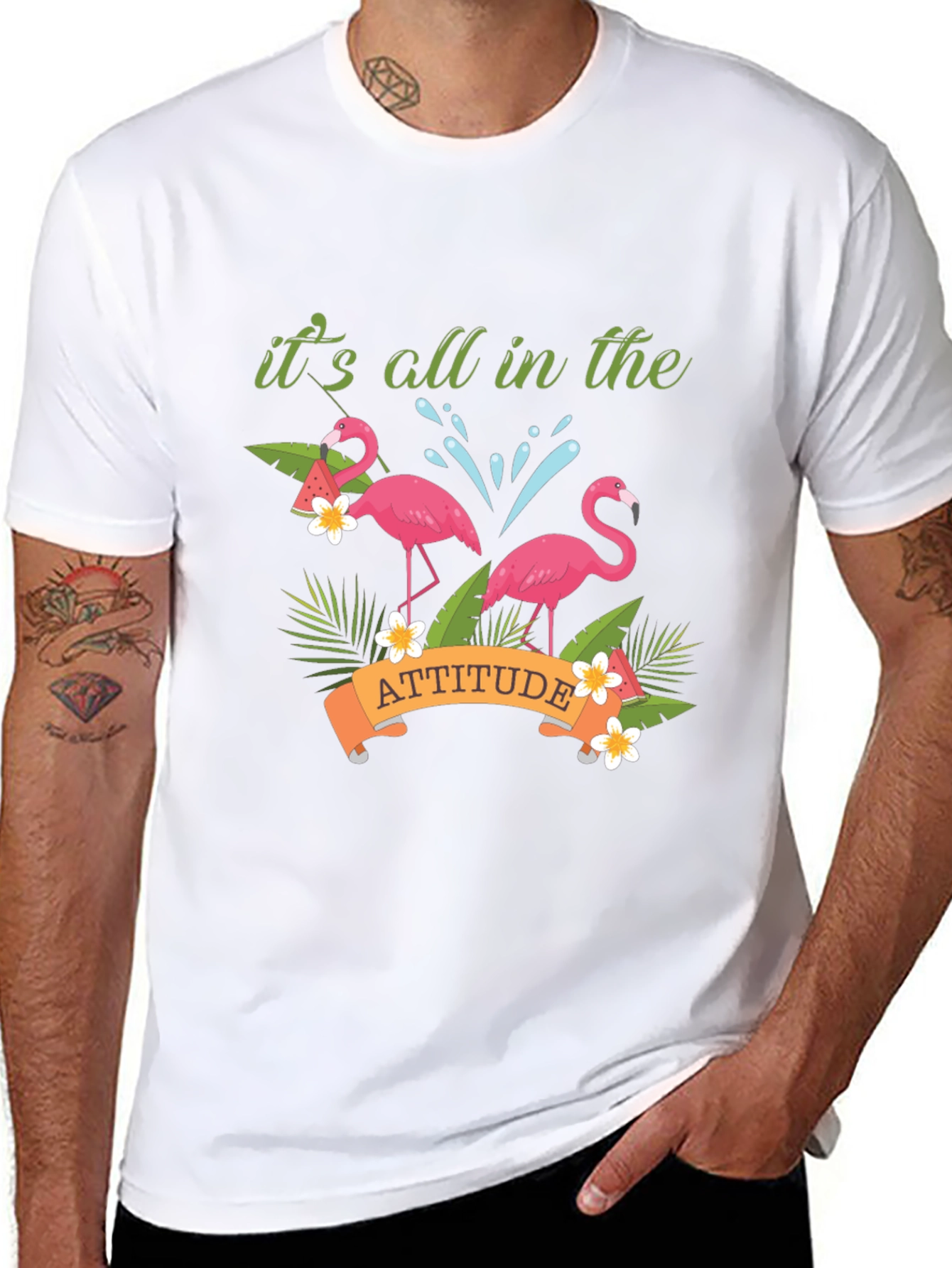 Flamingo Attitude T-Shirt