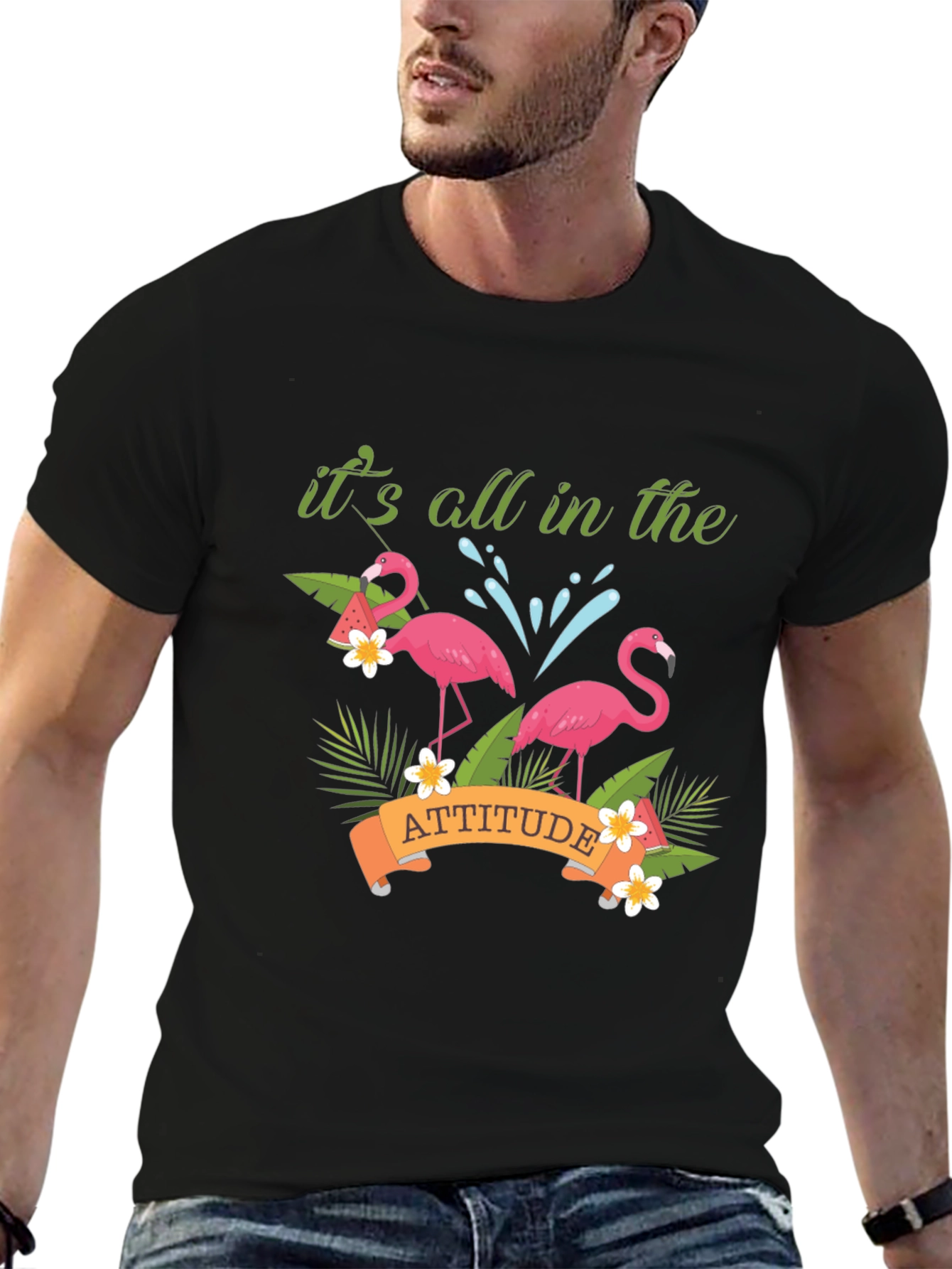 Flamingo Attitude T-Shirt