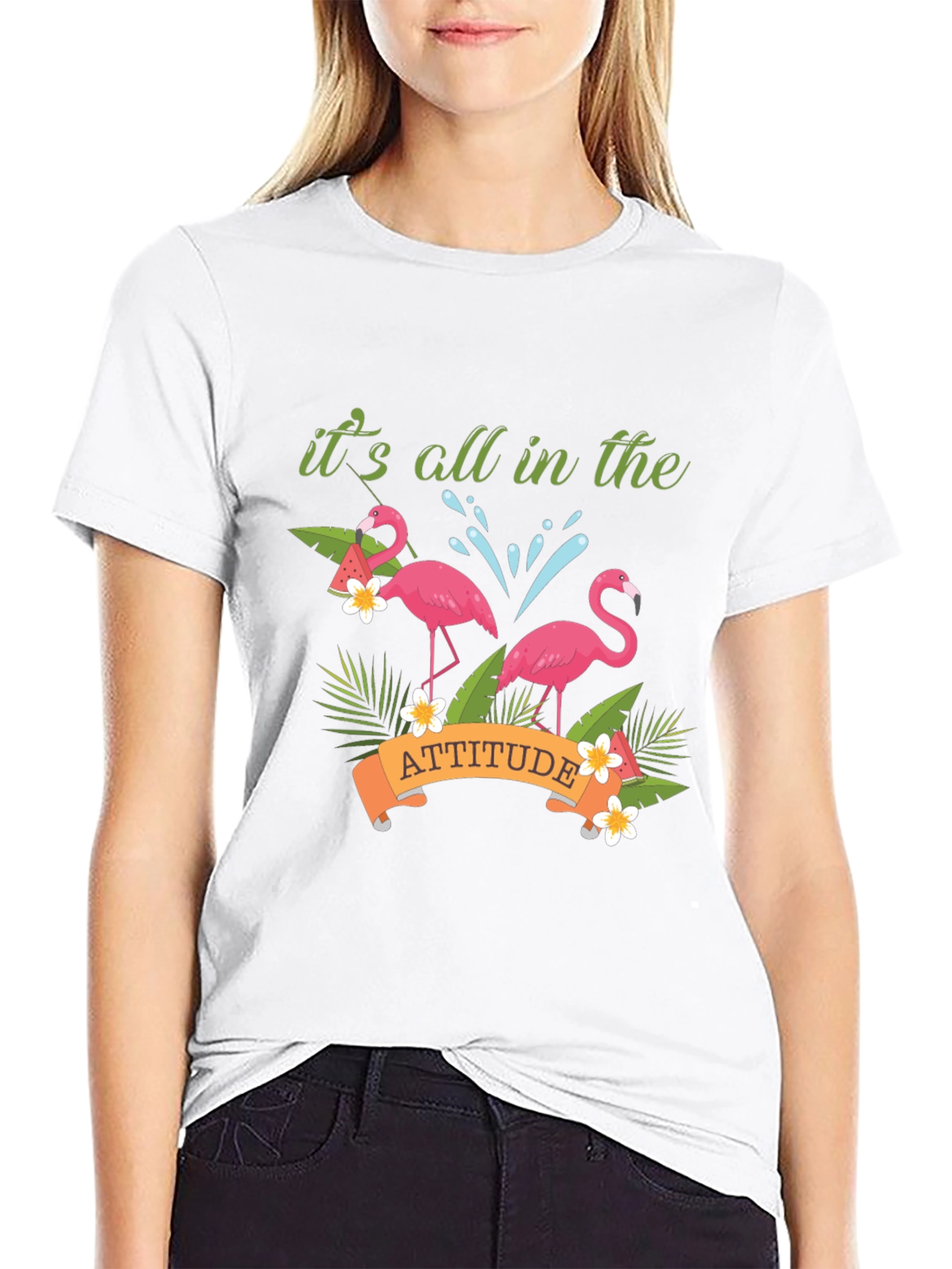 Flamingo Attitude T-Shirt