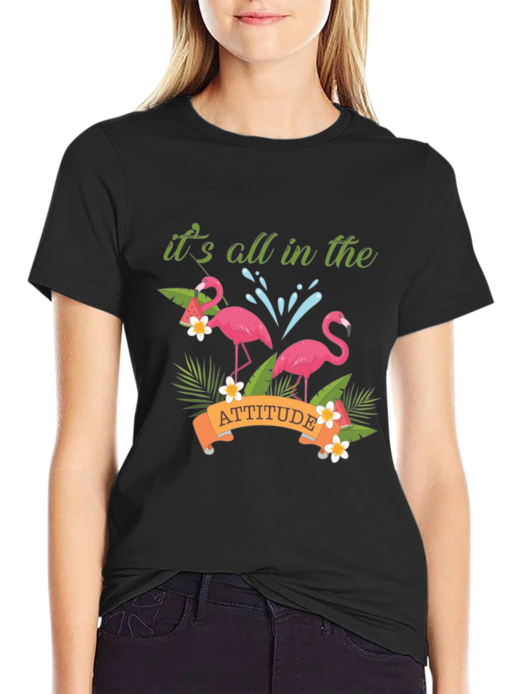 Flamingo Attitude T-Shirt