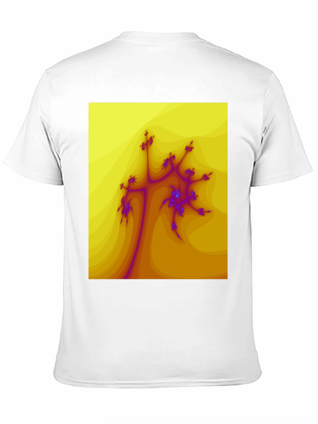 Fractal Art Graphic Tee - Unique Design
