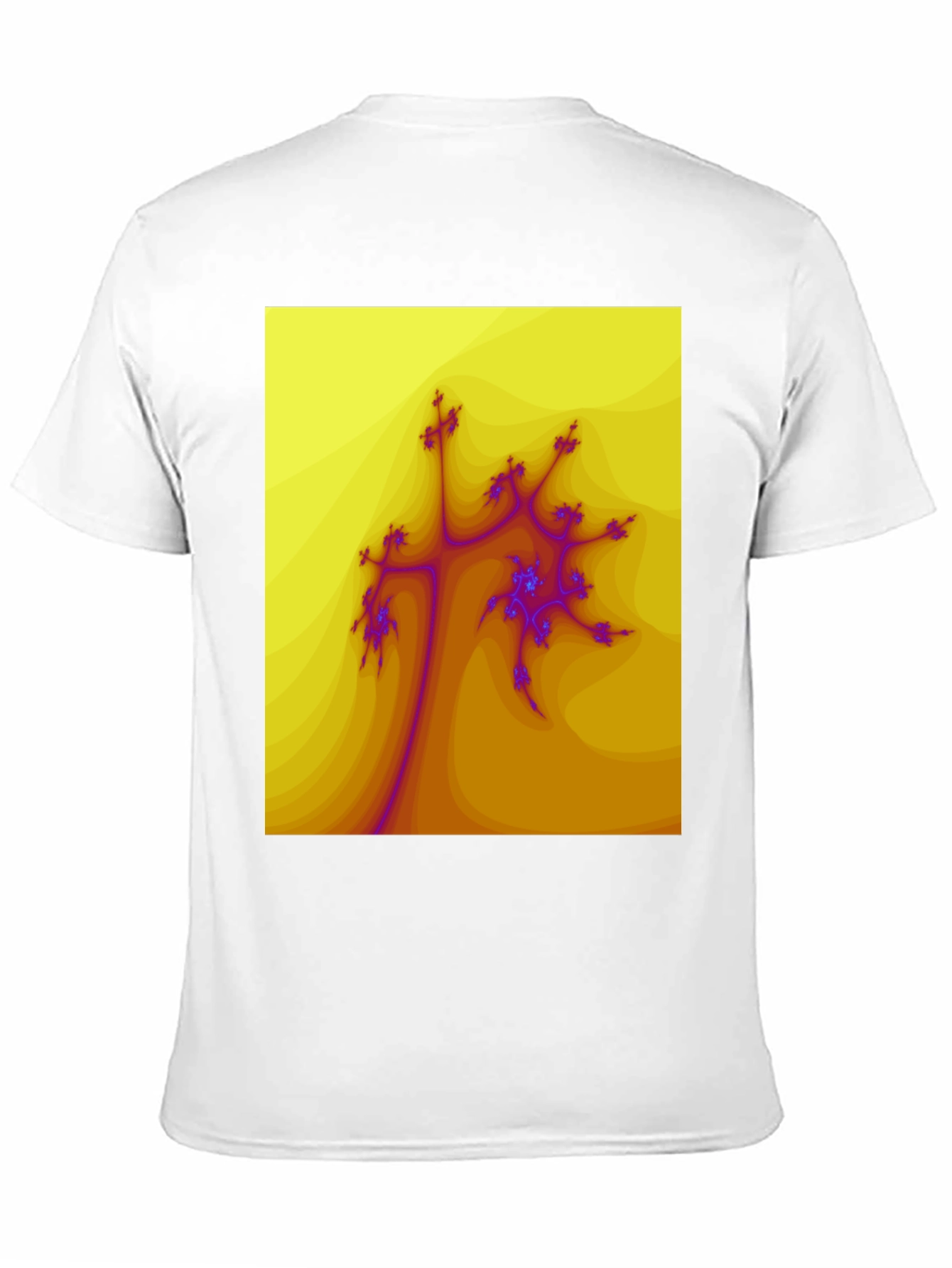Fractal Art Graphic Tee - Unique Design