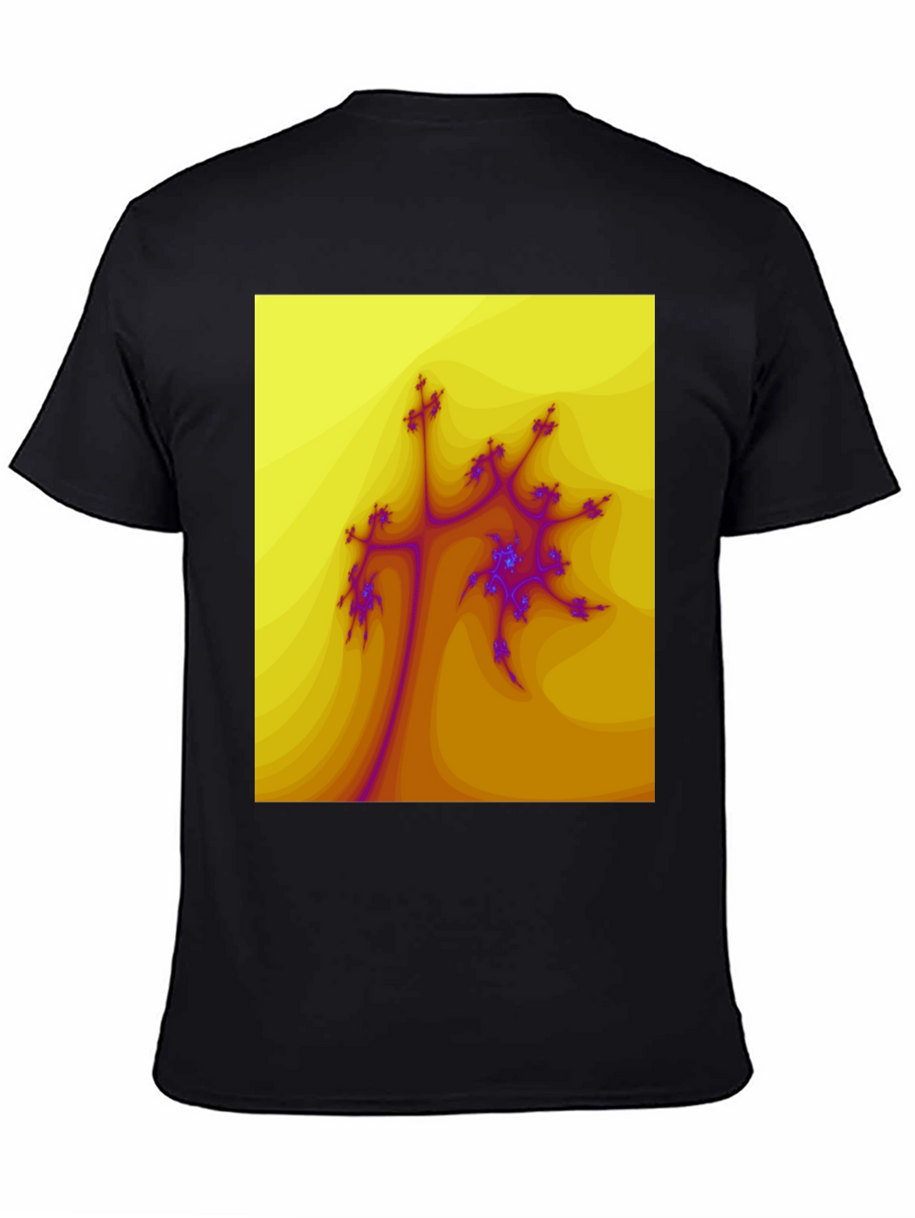 Fractal Art Graphic Tee - Unique Design