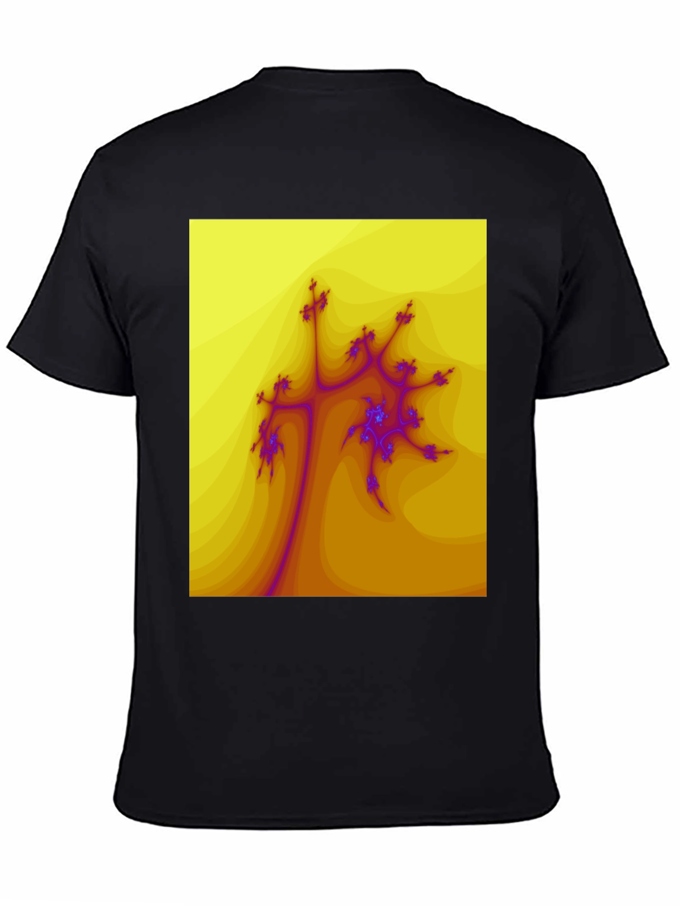 Fractal Art Graphic Tee - Unique Design