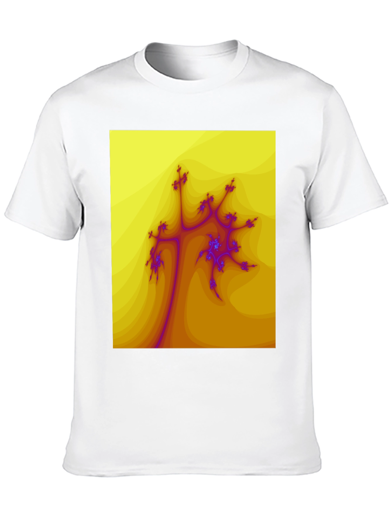 Fractal Art Graphic Tee - Unique Design