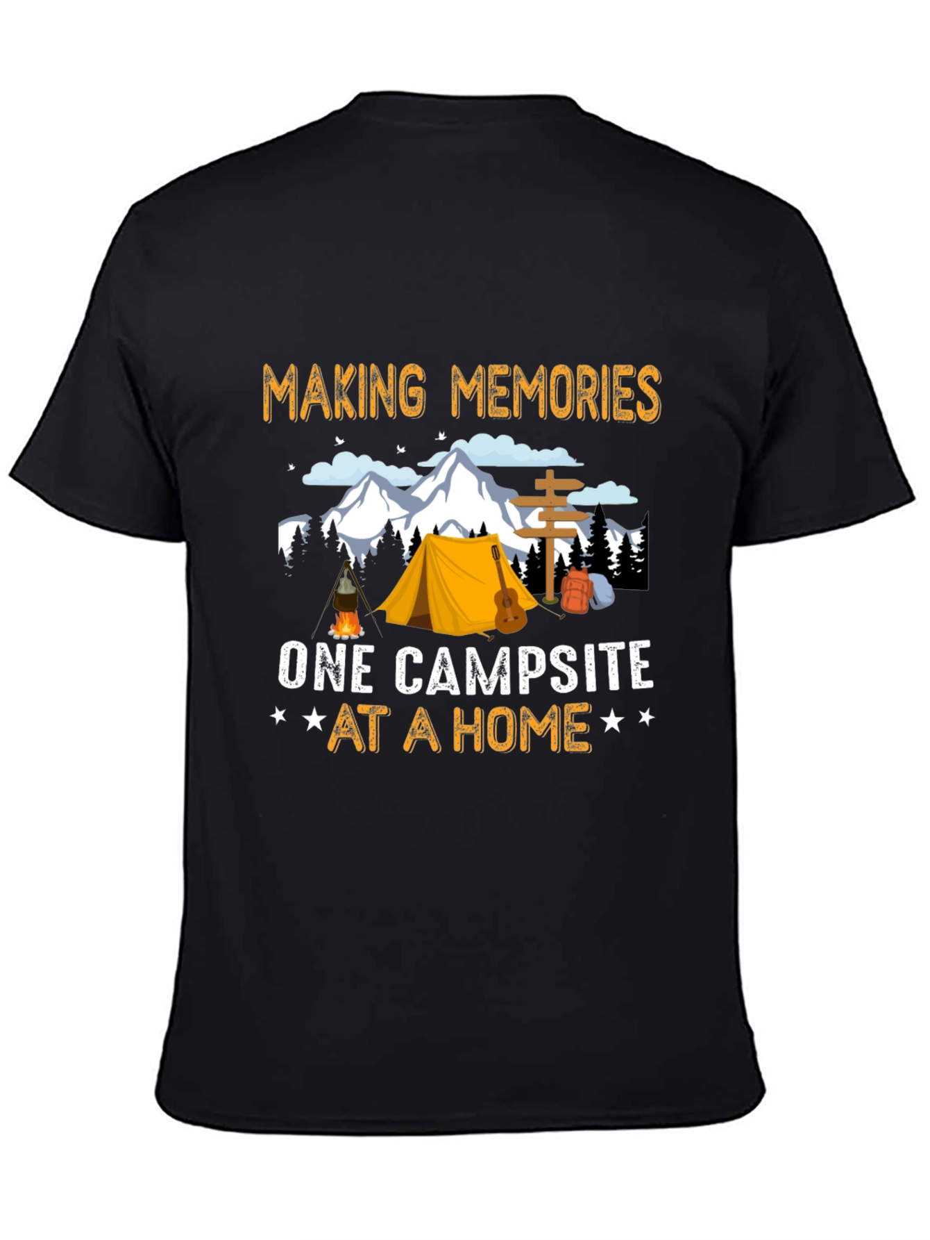 Camping Memories Graphic T-Shirt