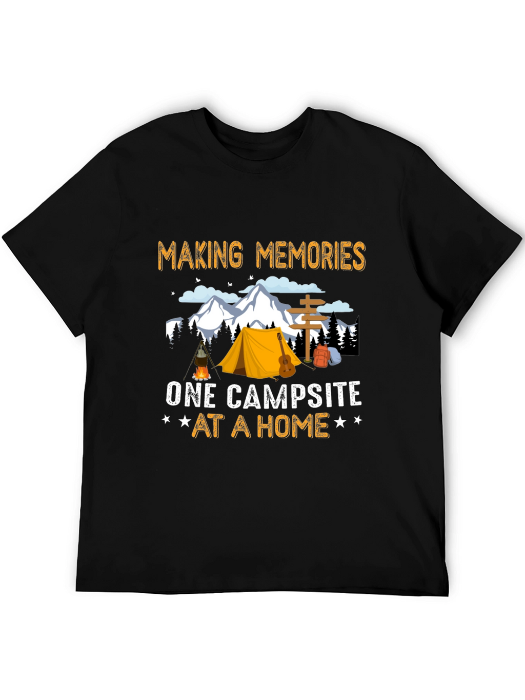 Camping Memories Graphic T-Shirt