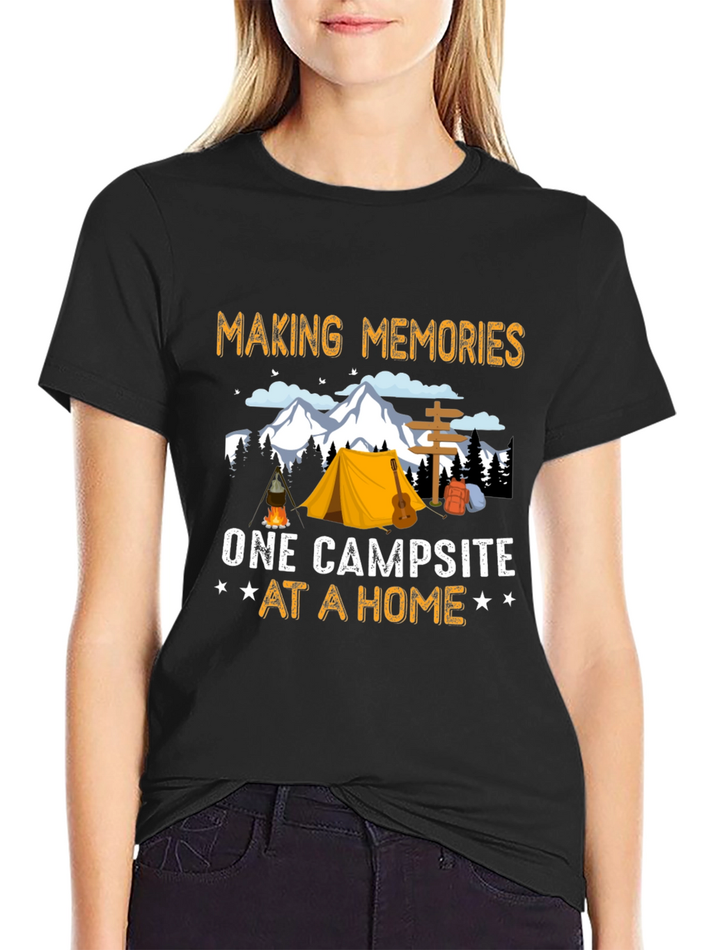 Camping Memories Graphic T-Shirt