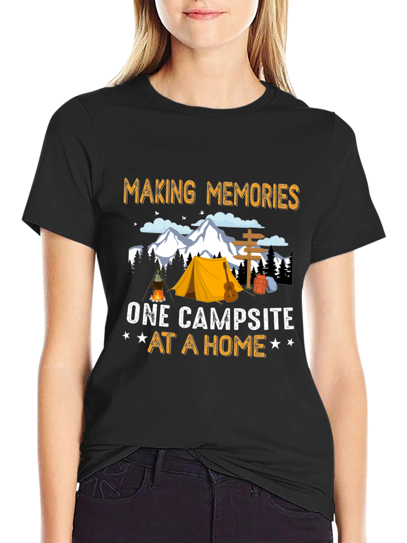 Camping Memories Graphic T-Shirt