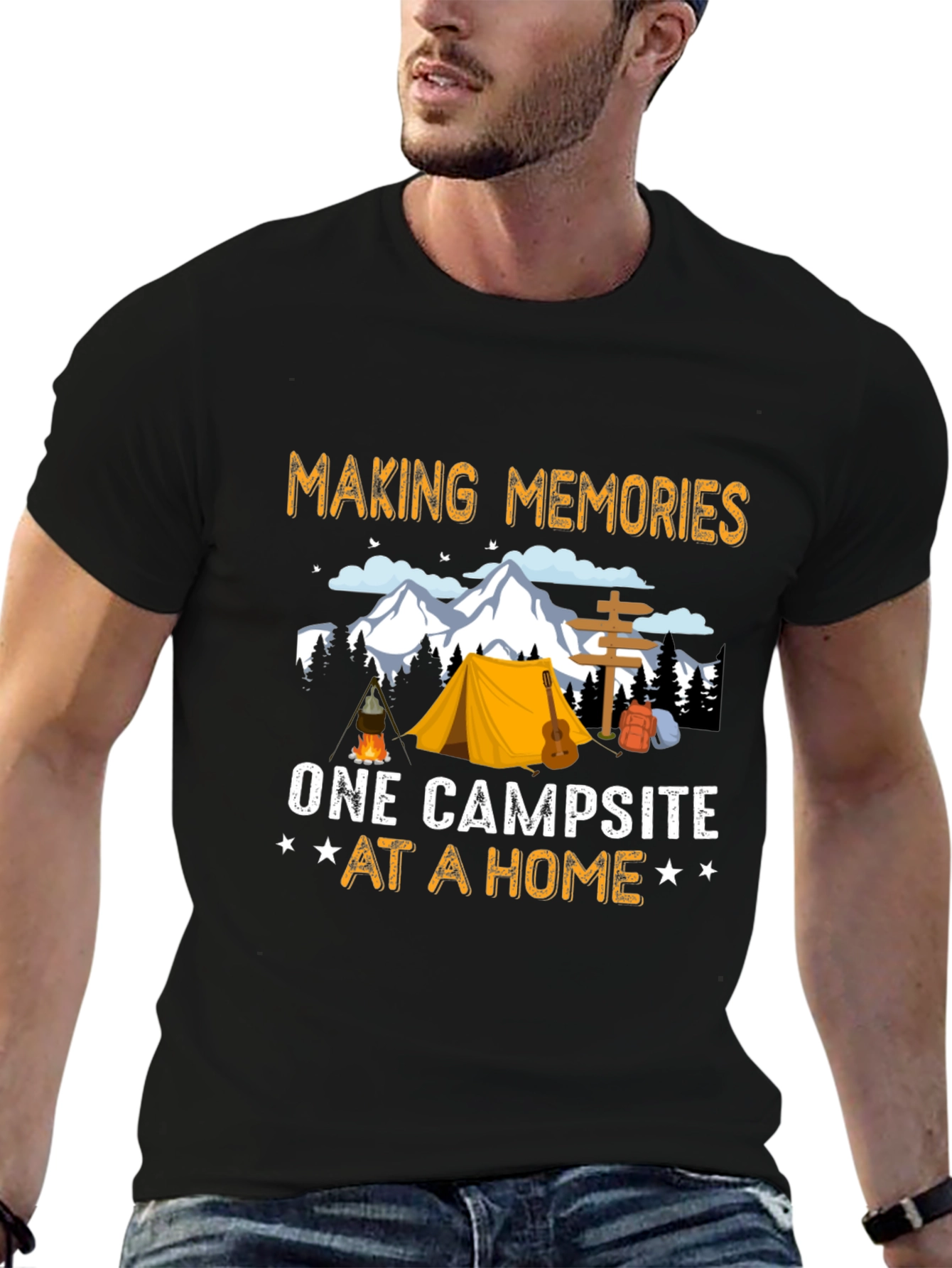 Camping Memories Graphic T-Shirt