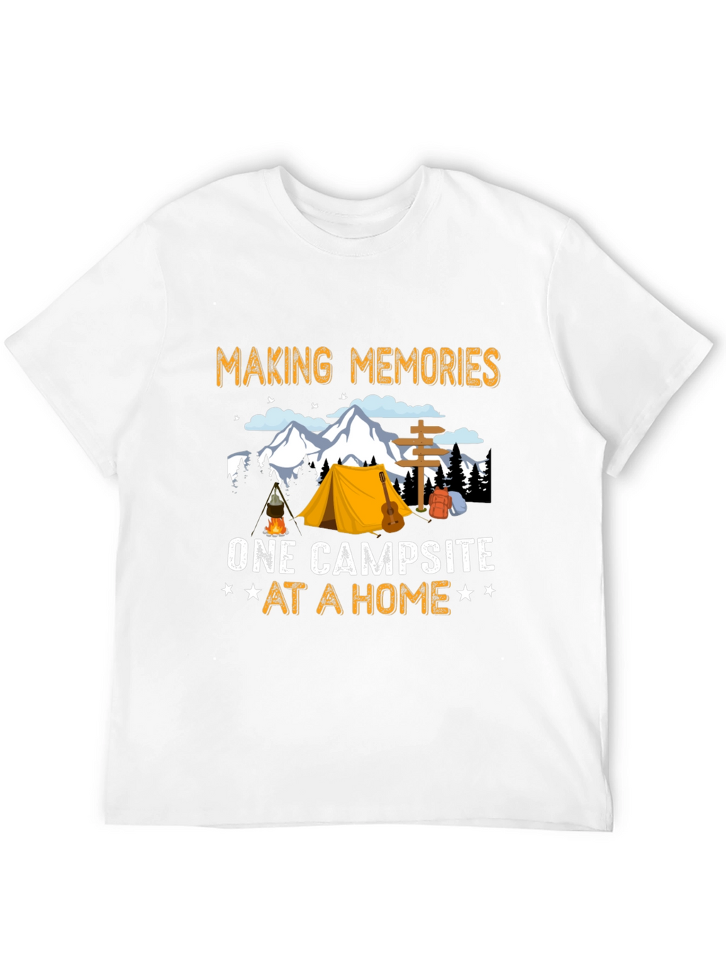 Camping Memories Graphic T-Shirt