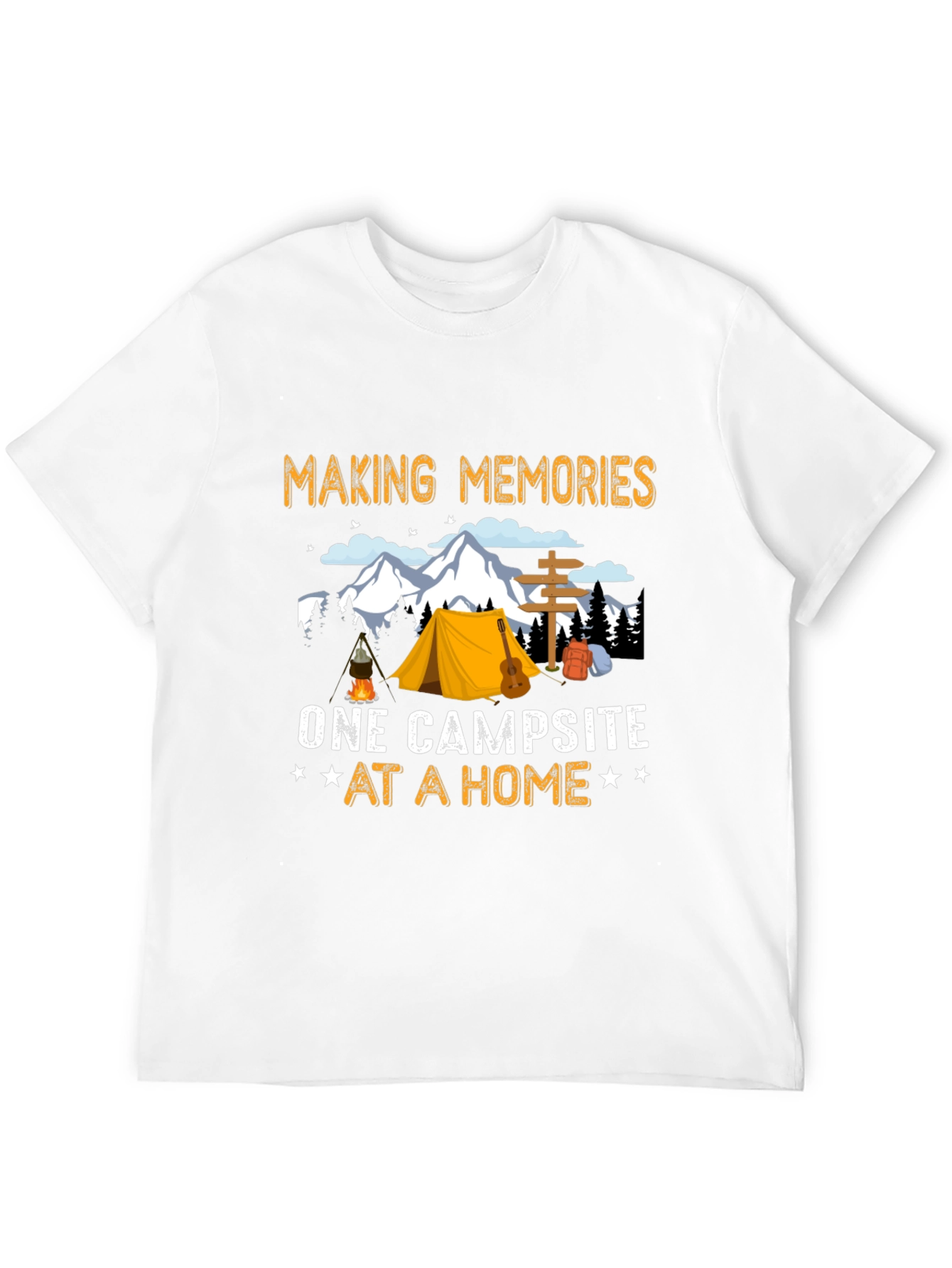 Camping Memories Graphic T-Shirt