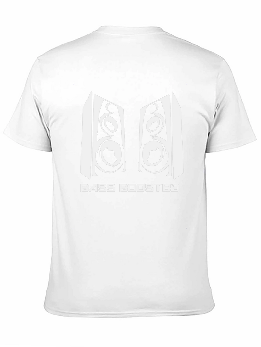 Bass Boosted Graphic Tee - Black