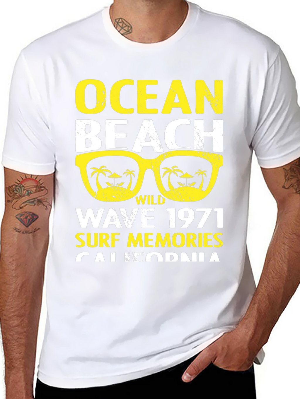Ocean Beach Surf Tee