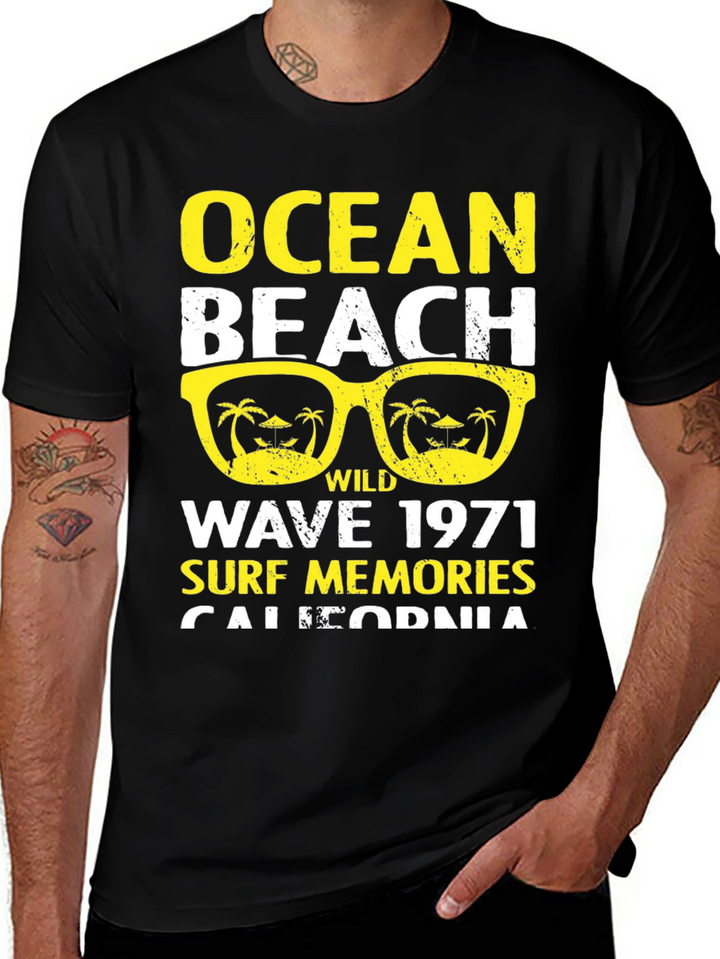 Ocean Beach Surf Tee