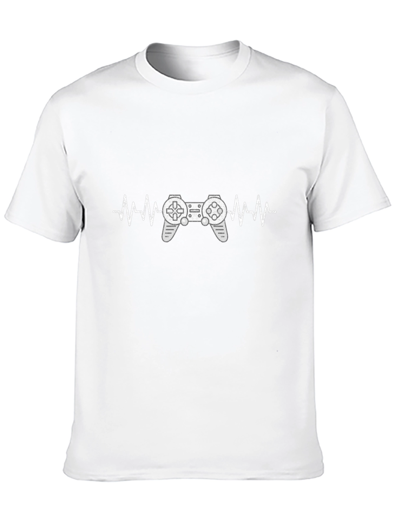 Gamer Heartbeat T-Shirt - Black