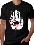 Hand Monster Graphic Tee - Black