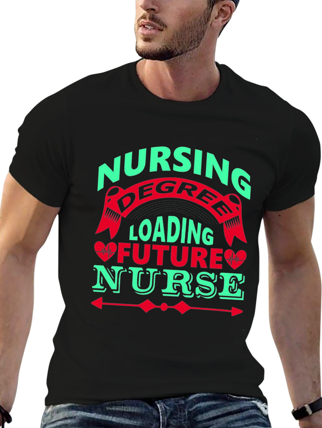Future Nurse Loading T-Shirt - Degree in Progress