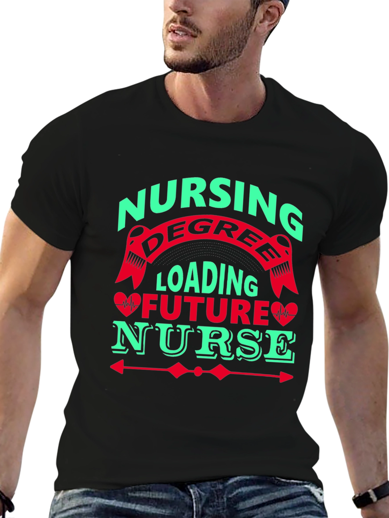 Future Nurse Loading T-Shirt - Degree in Progress