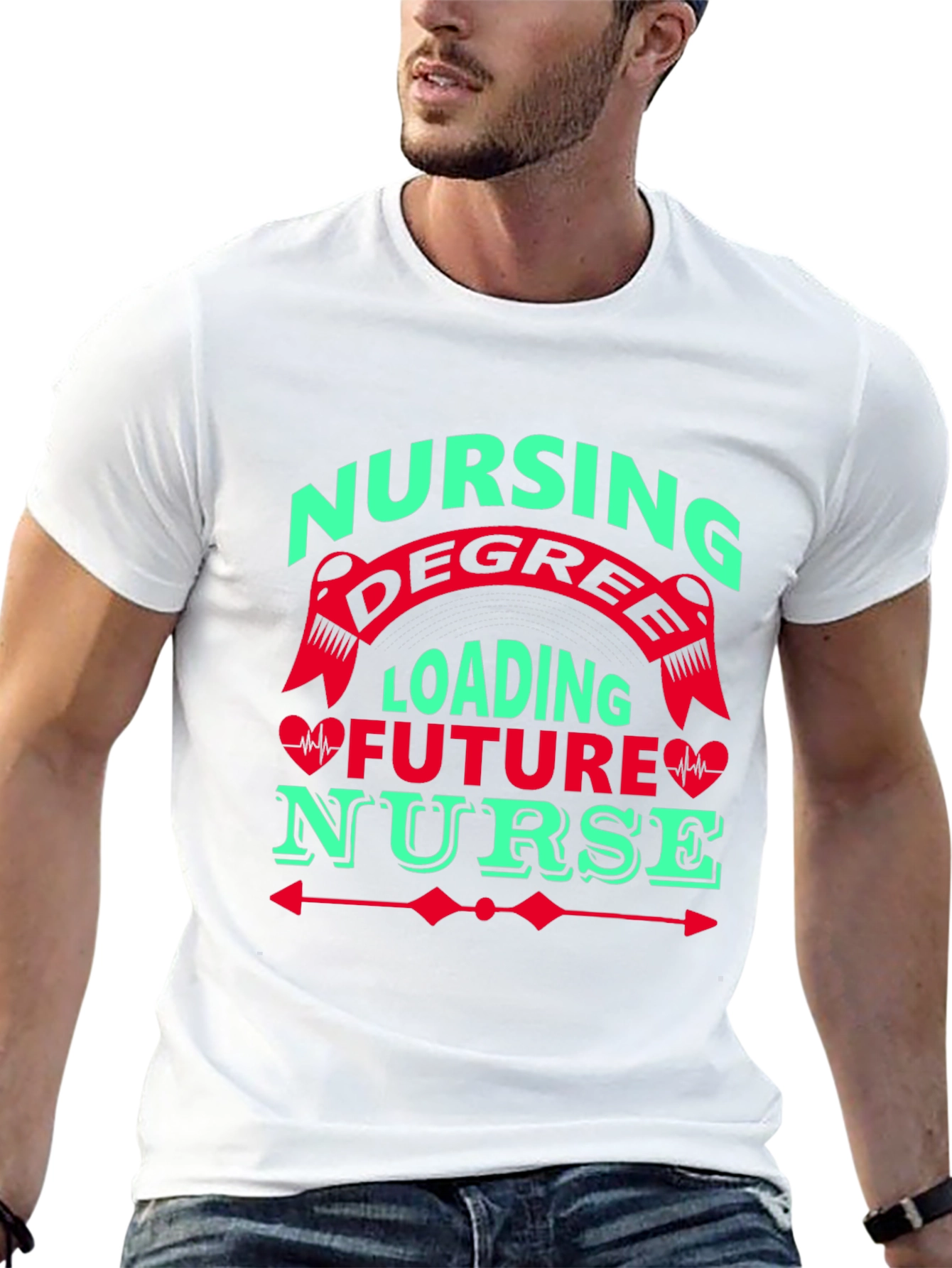 Future Nurse Loading T-Shirt - Degree in Progress