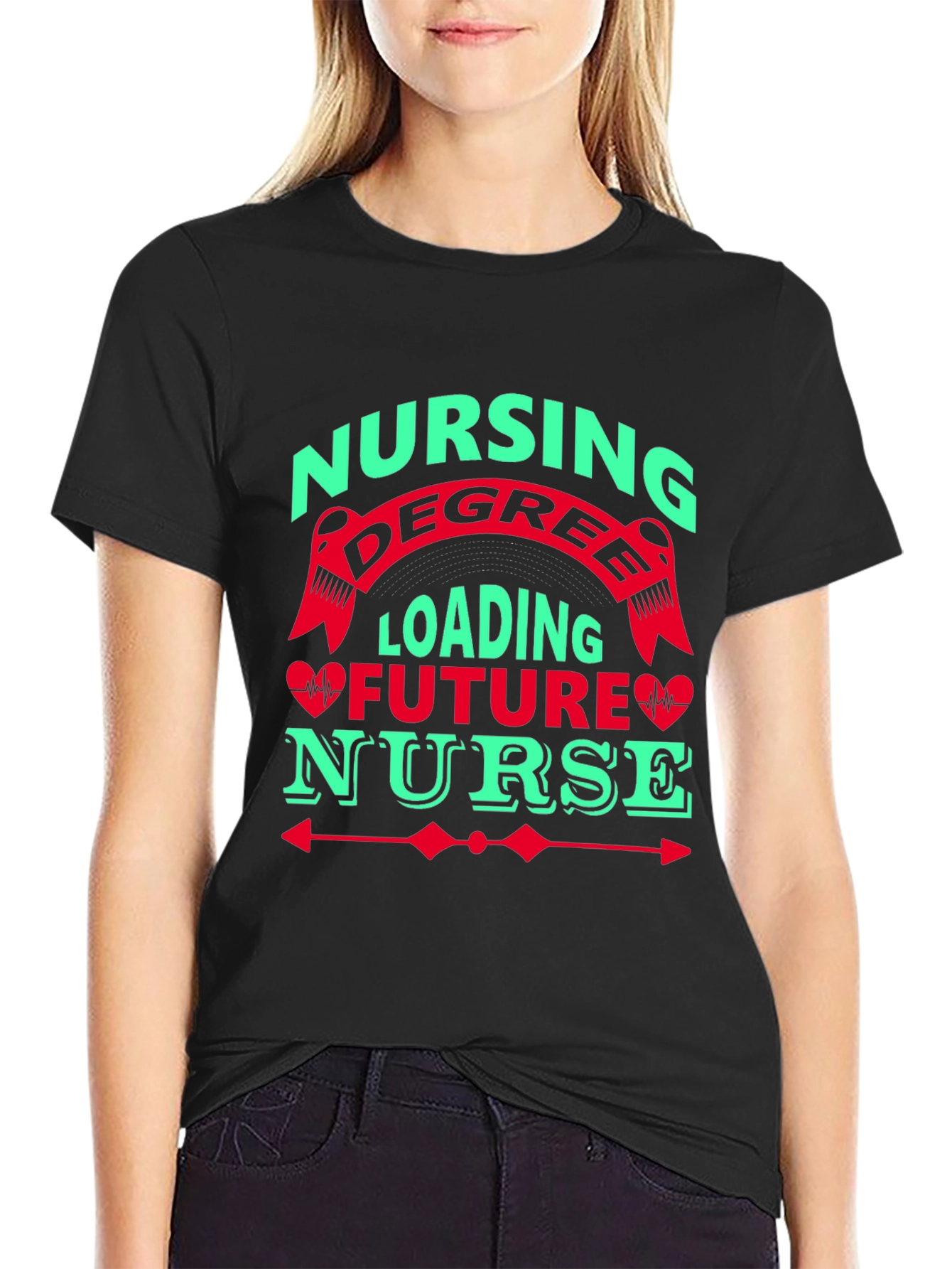 Future Nurse Loading T-Shirt - Degree in Progress