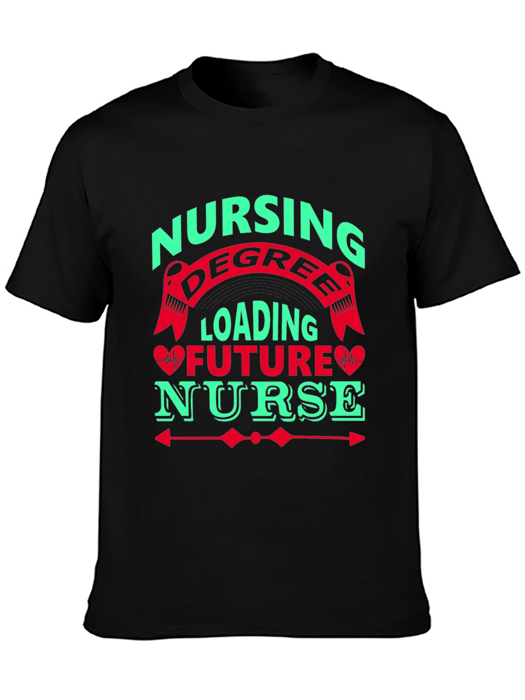 Future Nurse Loading T-Shirt - Degree in Progress