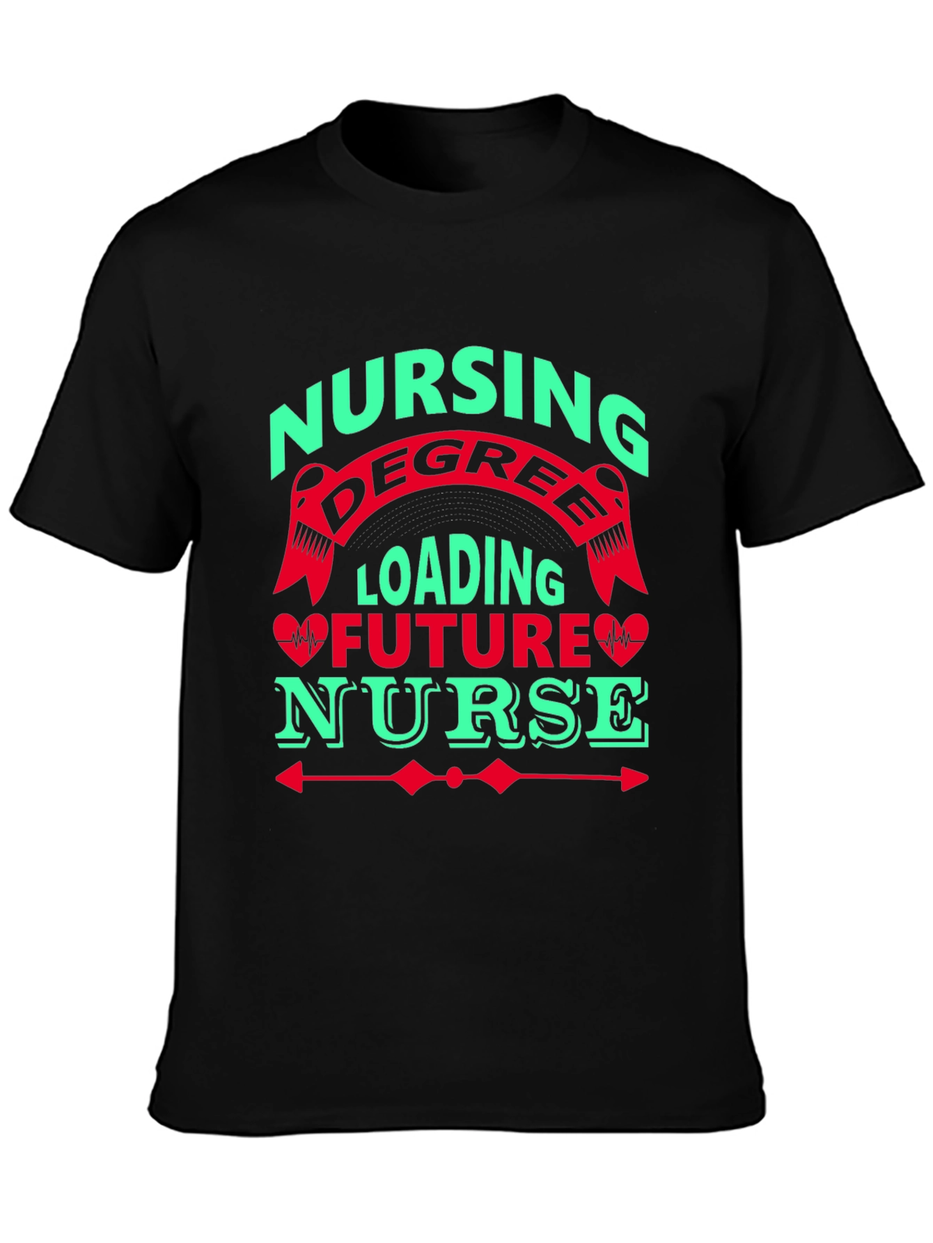 Future Nurse Loading T-Shirt - Degree in Progress