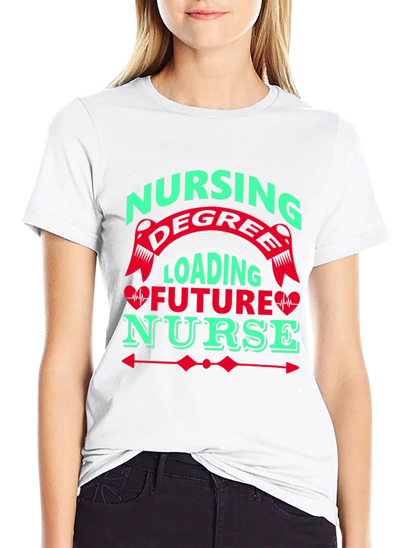 Future Nurse Loading T-Shirt - Degree in Progress