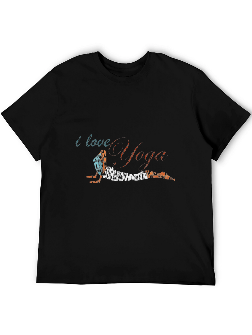 I Love Yoga Graphic T-Shirt