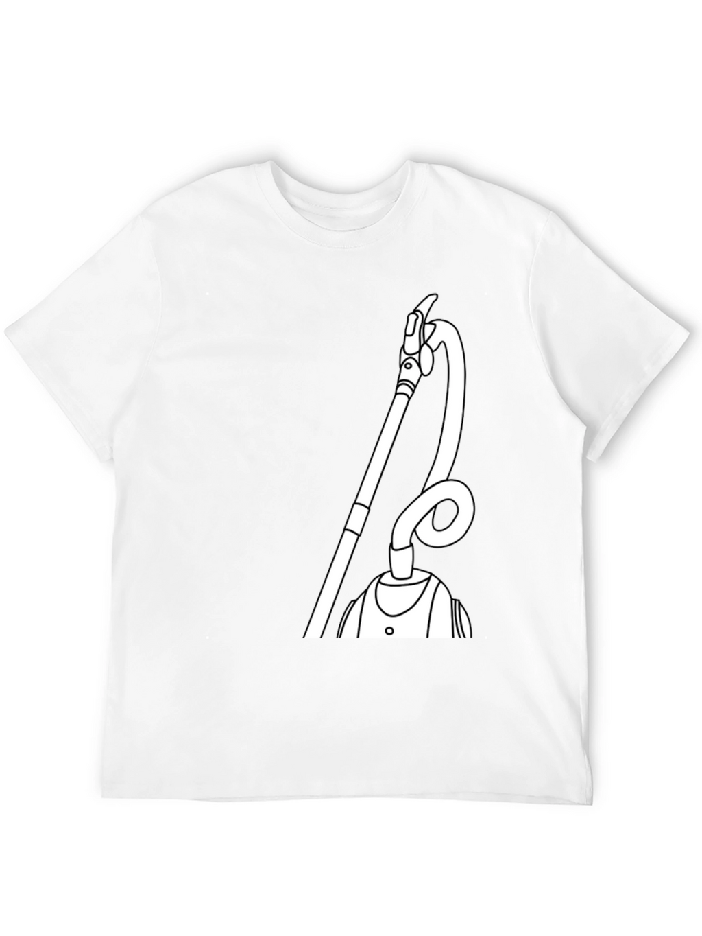 Funny Vacuum T-Shirt - Unique Graphic Tee