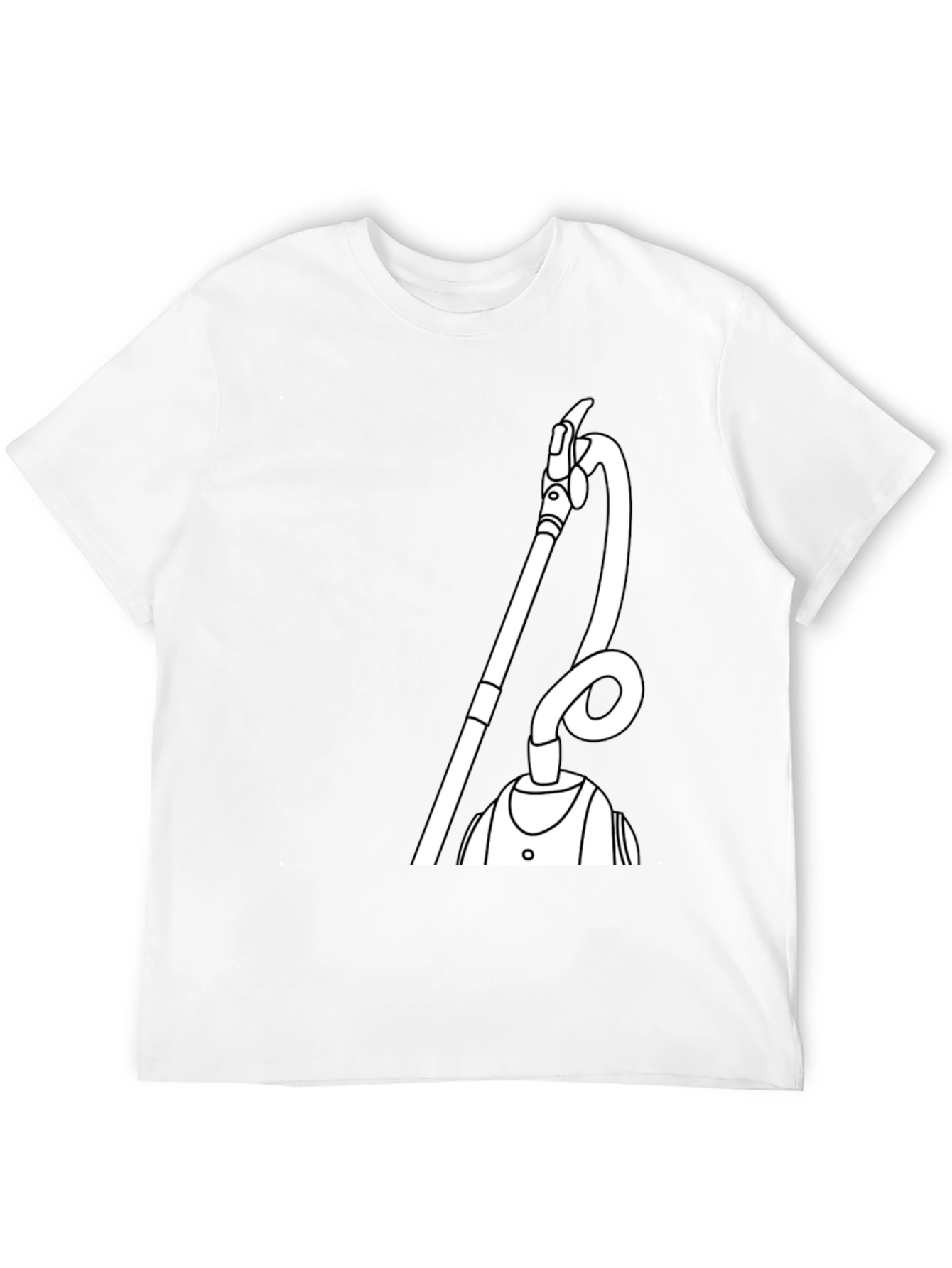 Funny Vacuum T-Shirt - Unique Graphic Tee