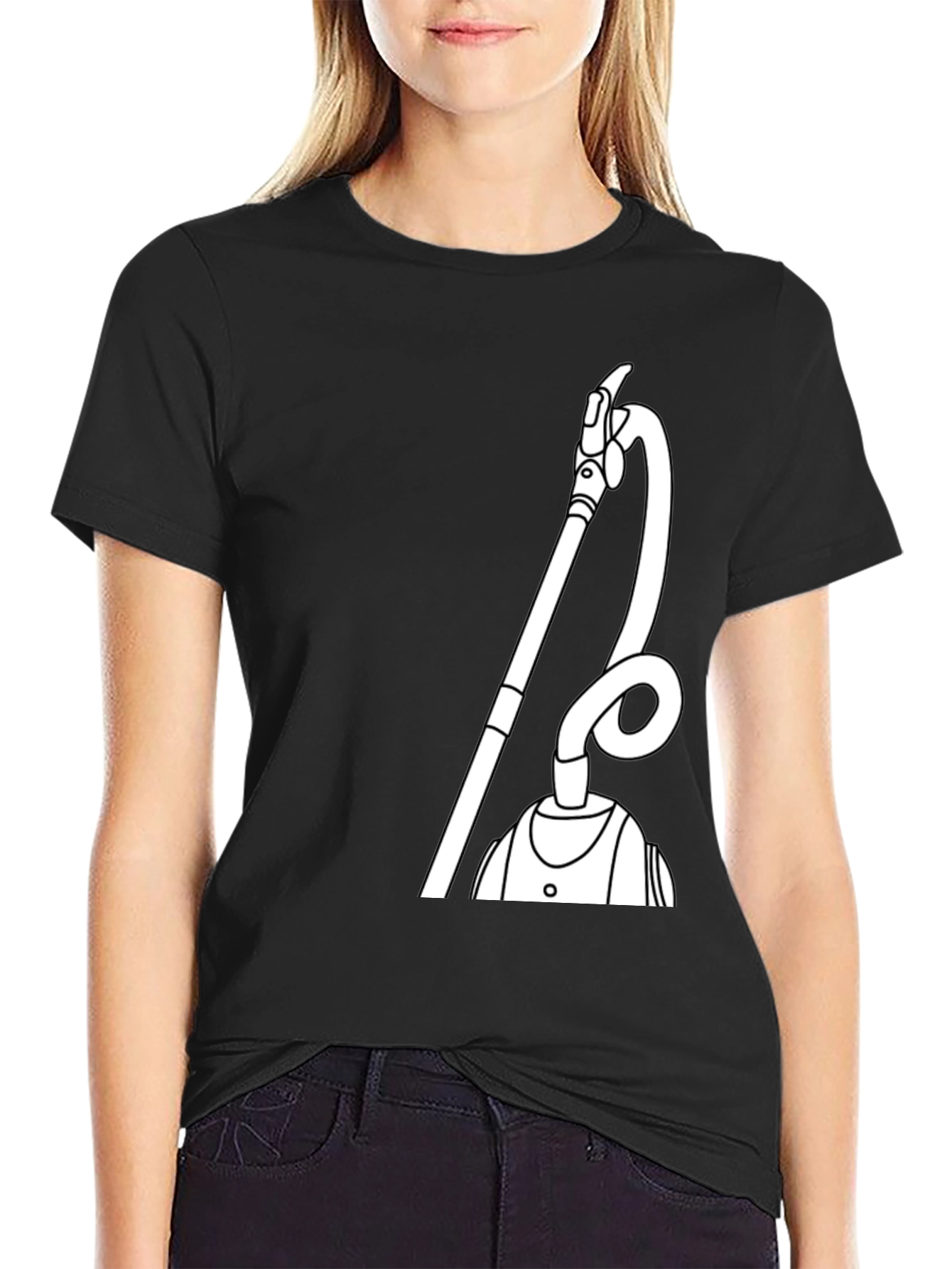 Funny Vacuum T-Shirt - Unique Graphic Tee