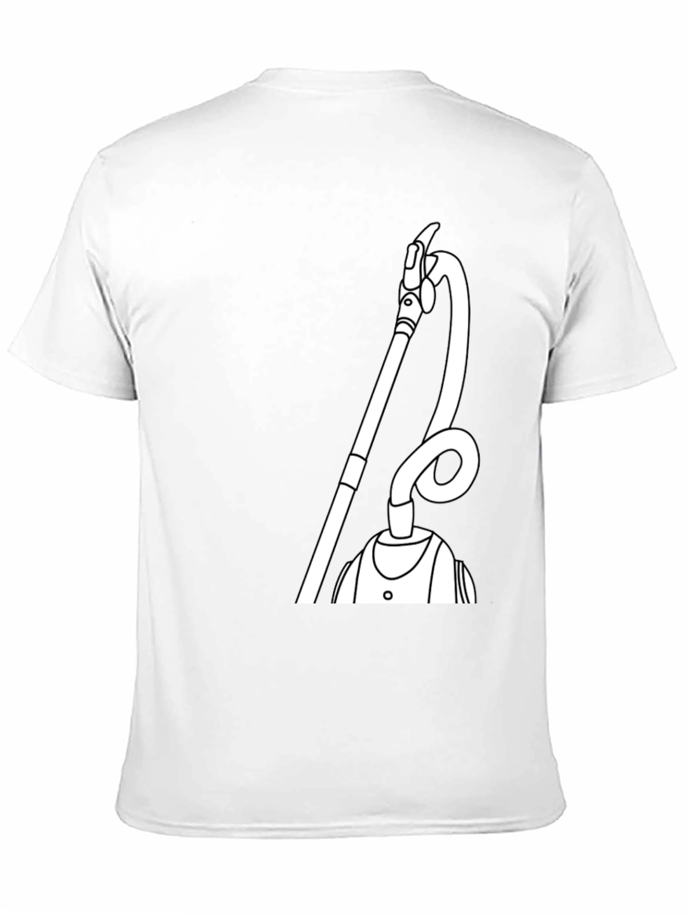 Funny Vacuum T-Shirt - Unique Graphic Tee