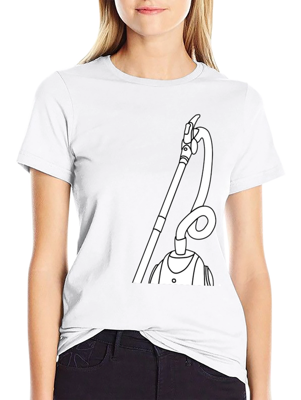 Funny Vacuum T-Shirt - Unique Graphic Tee