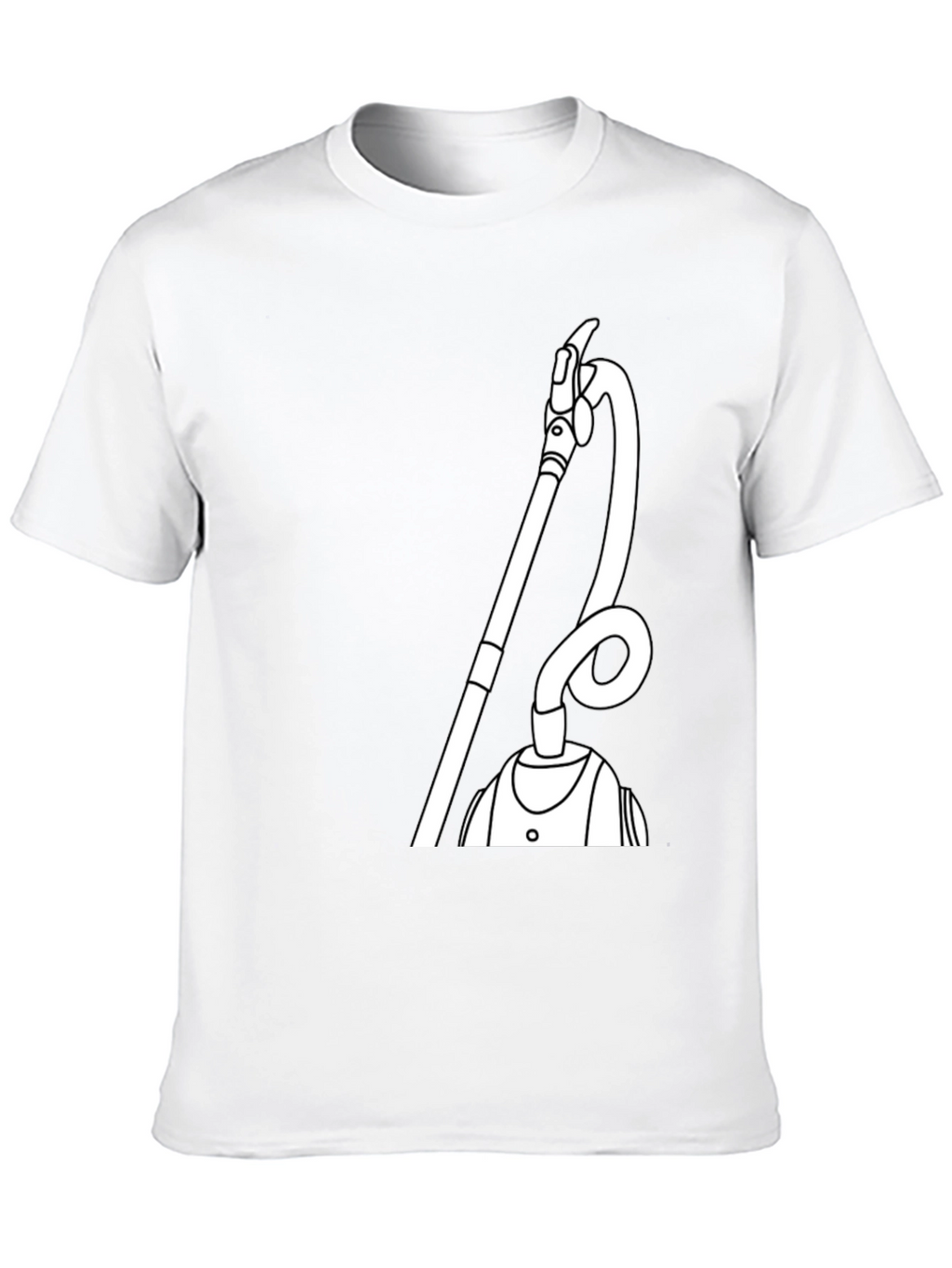 Funny Vacuum T-Shirt - Unique Graphic Tee